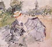 Berthe Morisot Parasol oil on canvas